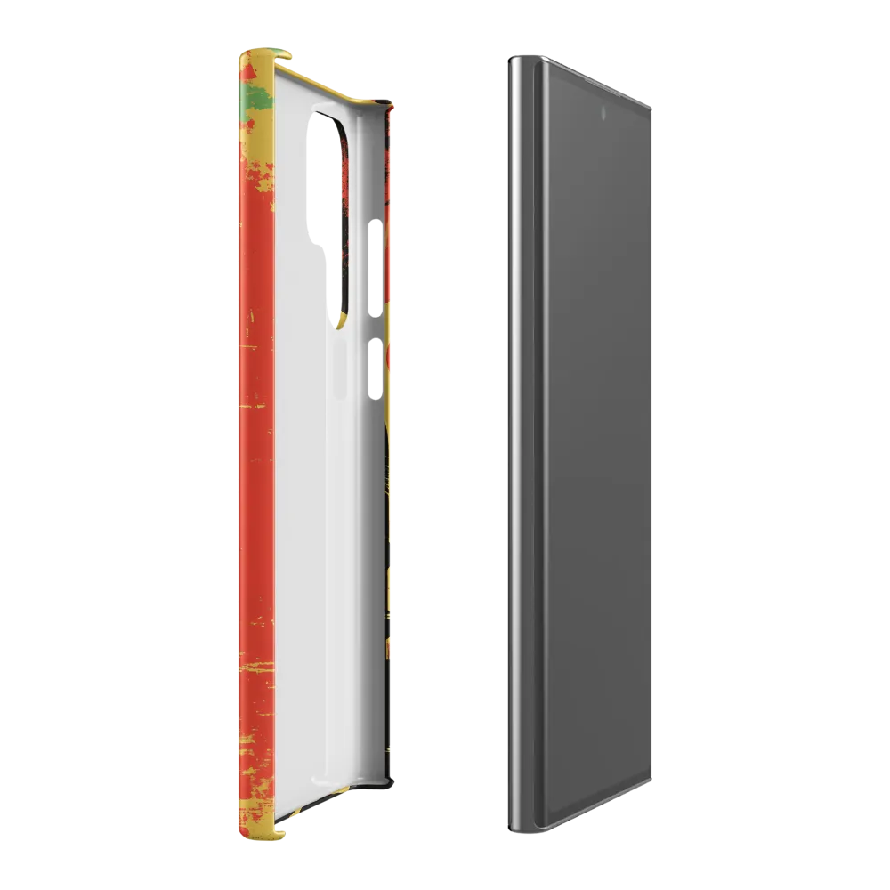 Journey to the Stars: A Retro-Futuristic Landscape | Phone Case |  S22 Ultra | Snap Case | Matte