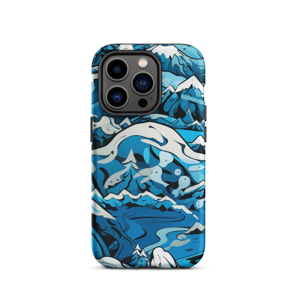 Frozen Harmony: A Blue Mountain Odyssey