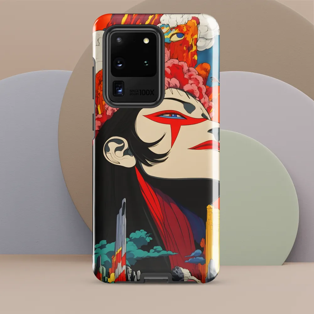 Eruption of Power | Phone Case |  S20 Ultra | Tough Case | Glossy