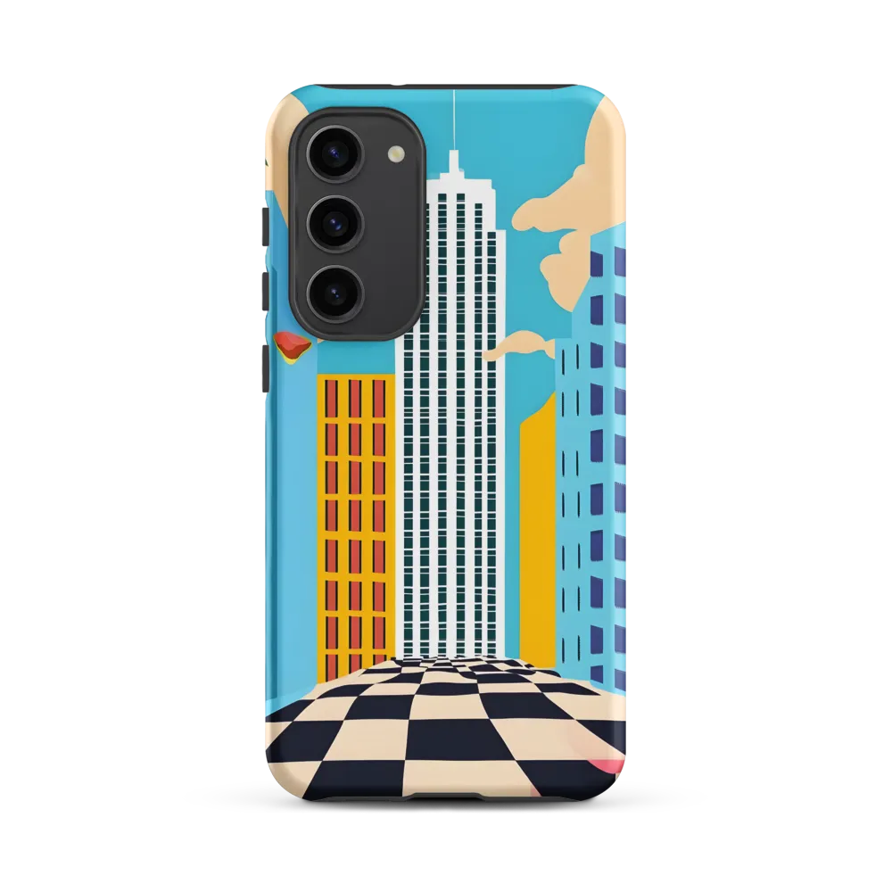 Vibrant Urban Dreamscape | Phone Case |  S23 Plus | Tough Case | Matte
