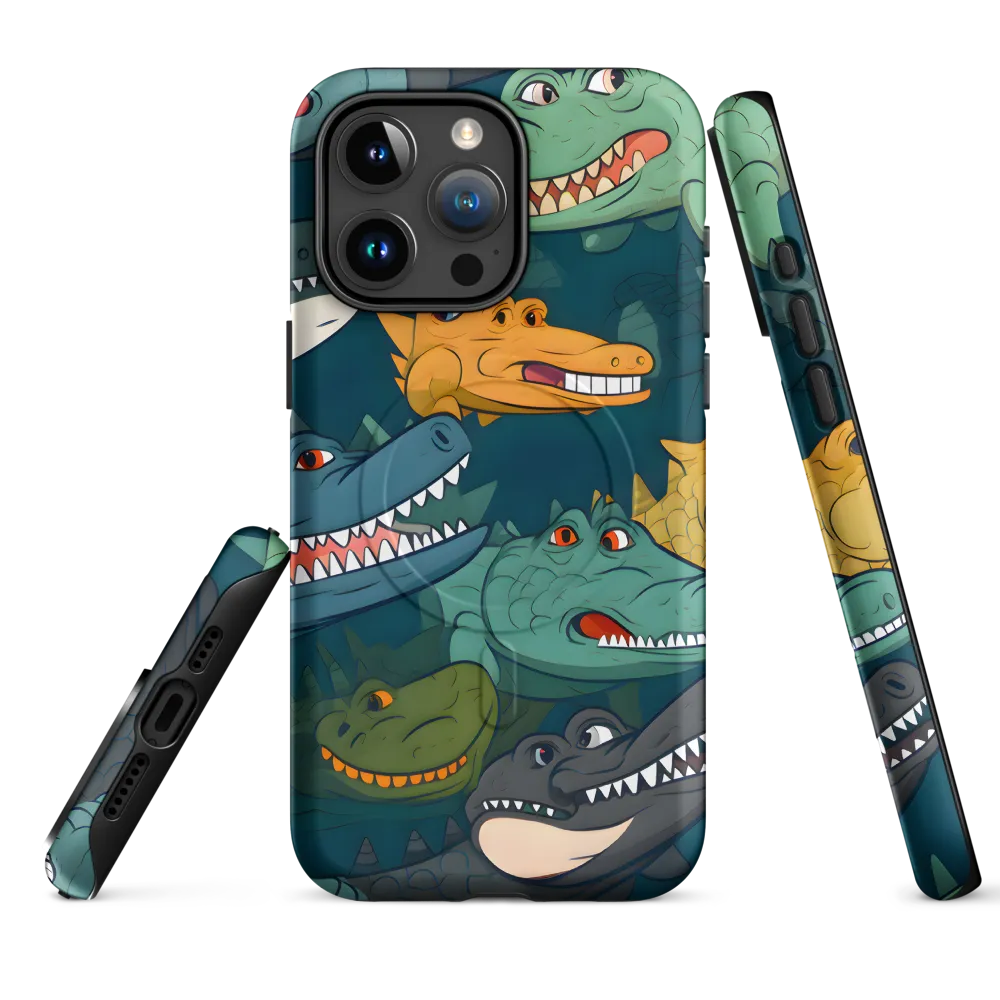 Cheerful Crocodilian Parade