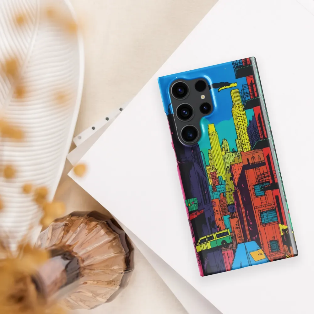 Urban Vibrance: A Pop Art Cityscape