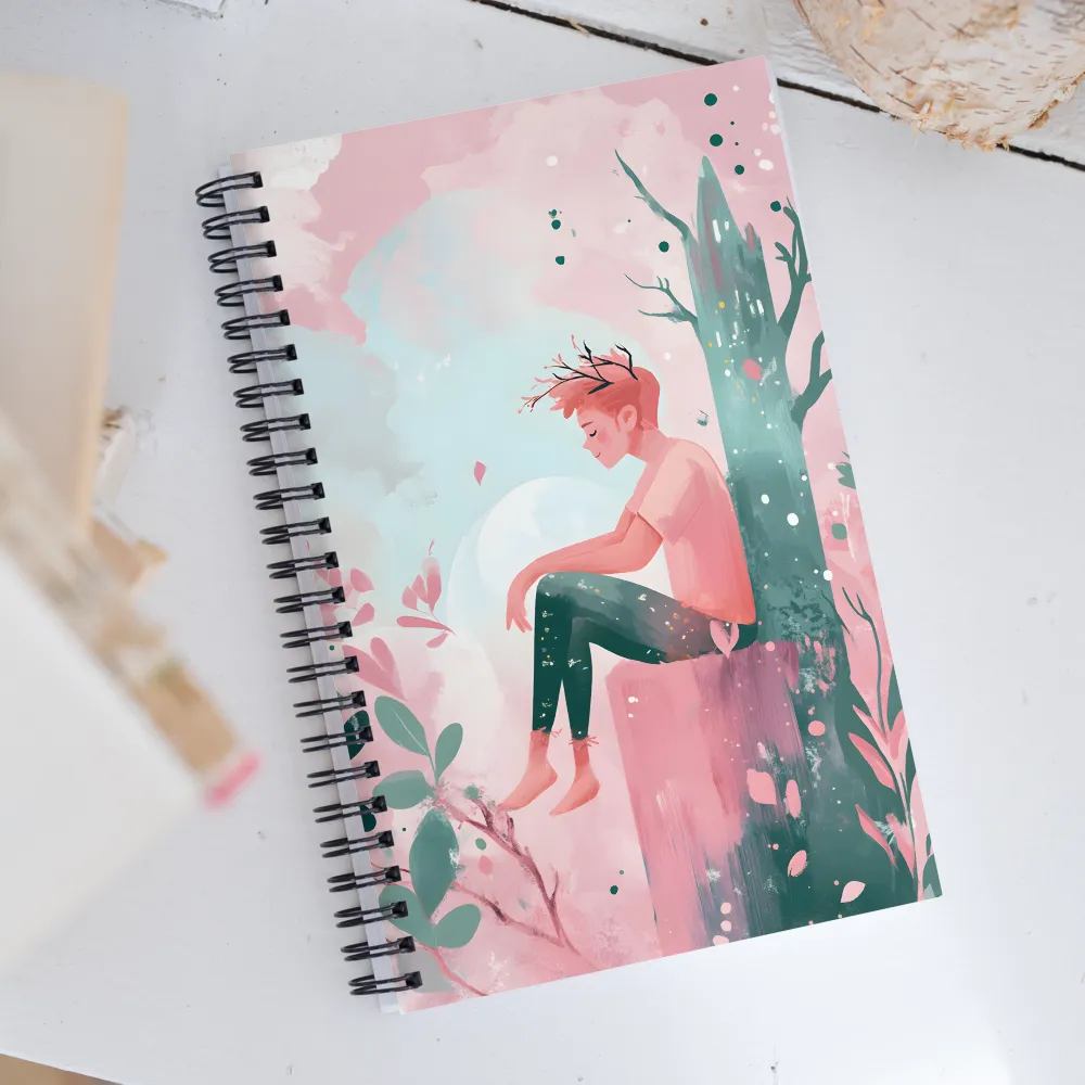 Reflections of Serenity | Spiral Notebook