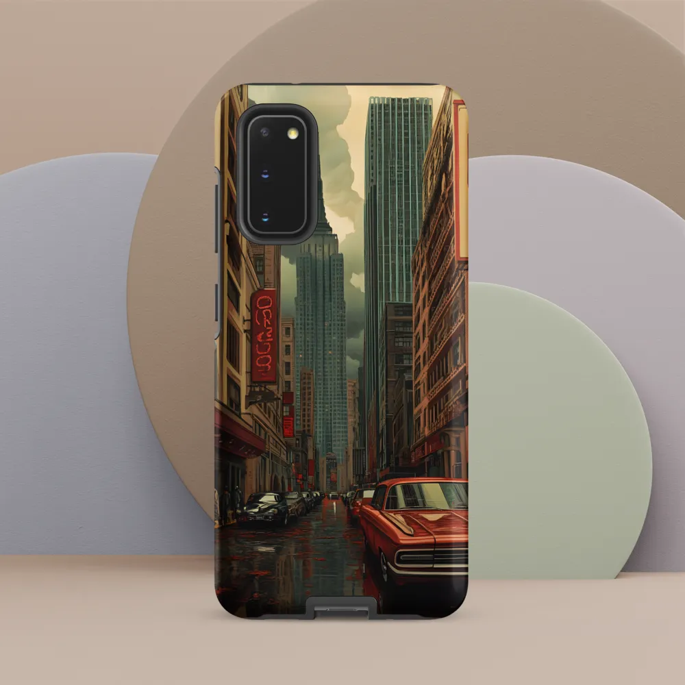 Nostalgic Cityscape: Reflections of a Forgotten Era
