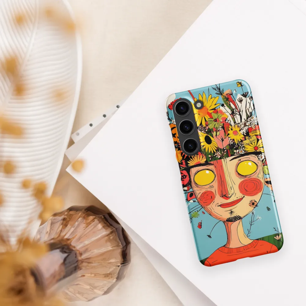 Whimsical Bloom | Phone Case |  S23 | Snap Case | Matte