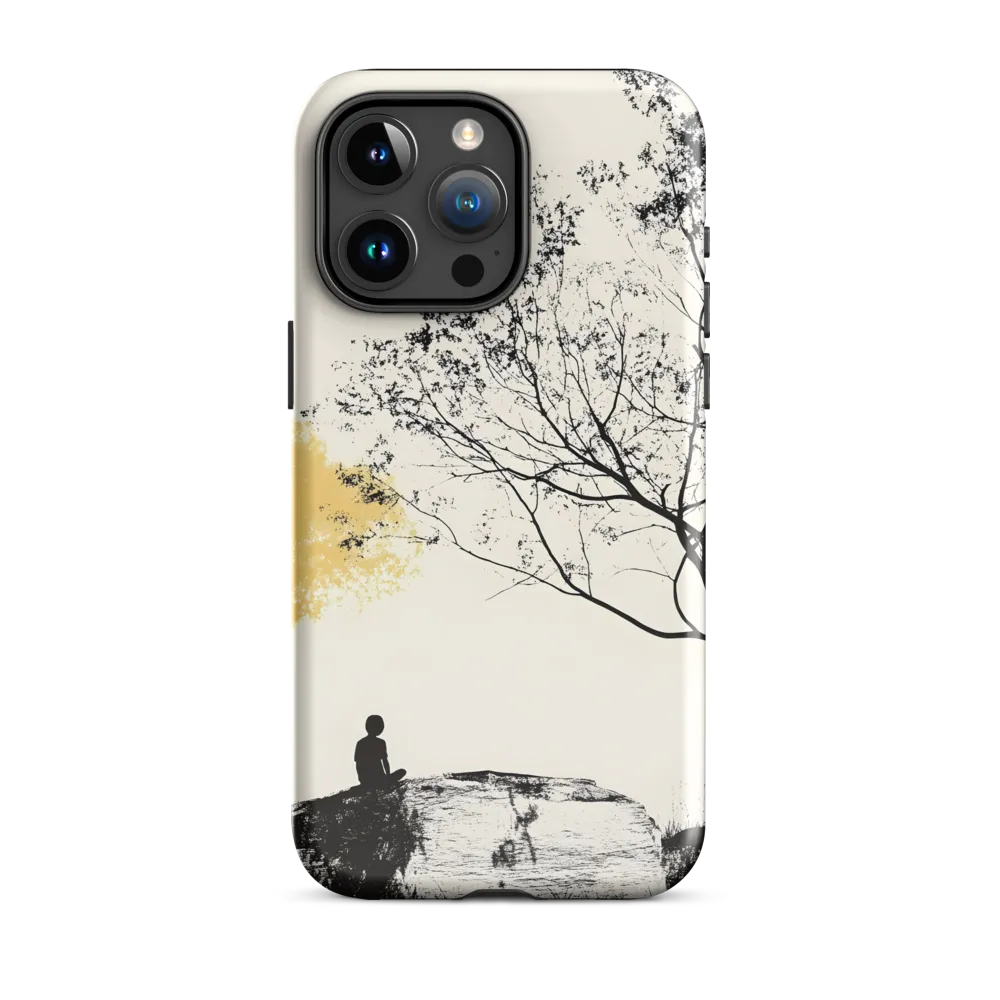 Whispers of Solitude | Phone Case |  15 Pro Max | Tough Case | Glossy