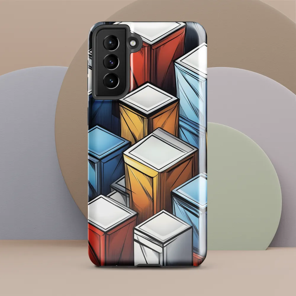 Geometry of Colorful Containers