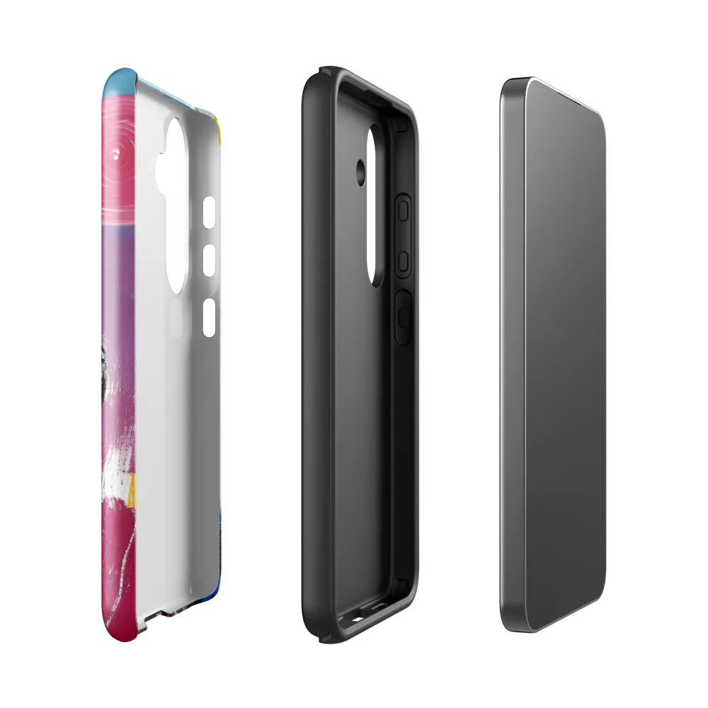 Vibrant Portrait of Youth | Phone Case |  S24 | Tough Case | Glossy
