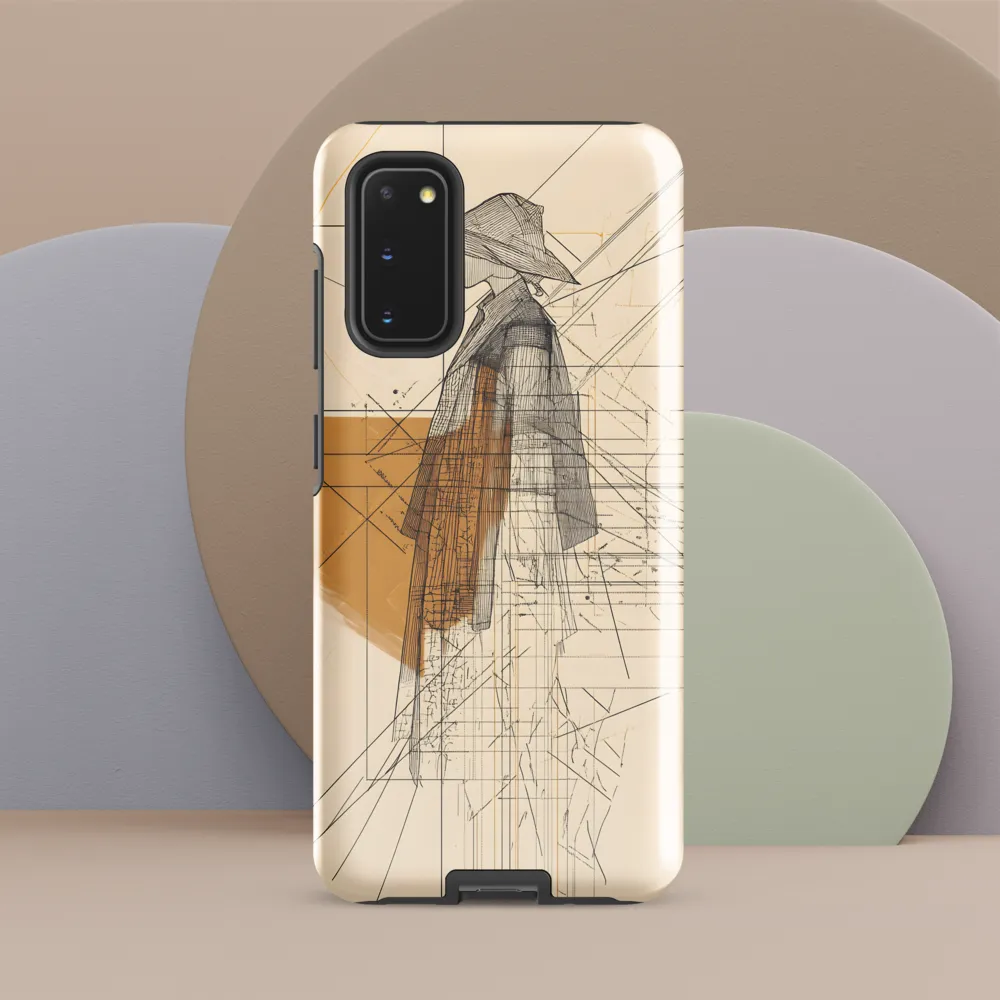 Abstract Profile: A Minimalist Exploration | Phone Case |  S20 | Tough Case | Glossy