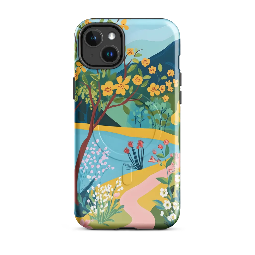Blossoms by the Tranquil Waters