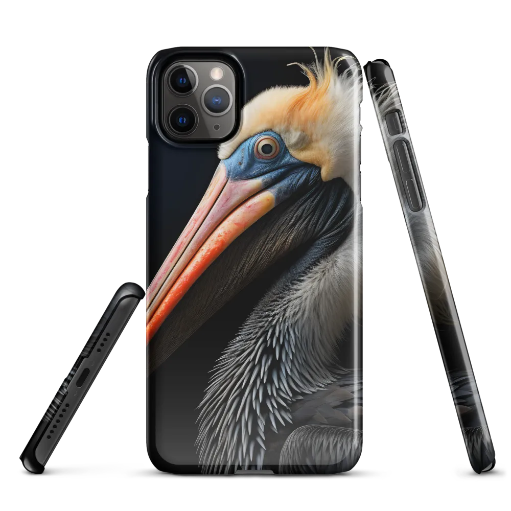 Majestic Portrait of a Pelican | Phone Case |  11 Pro Max | Snap Case | Glossy