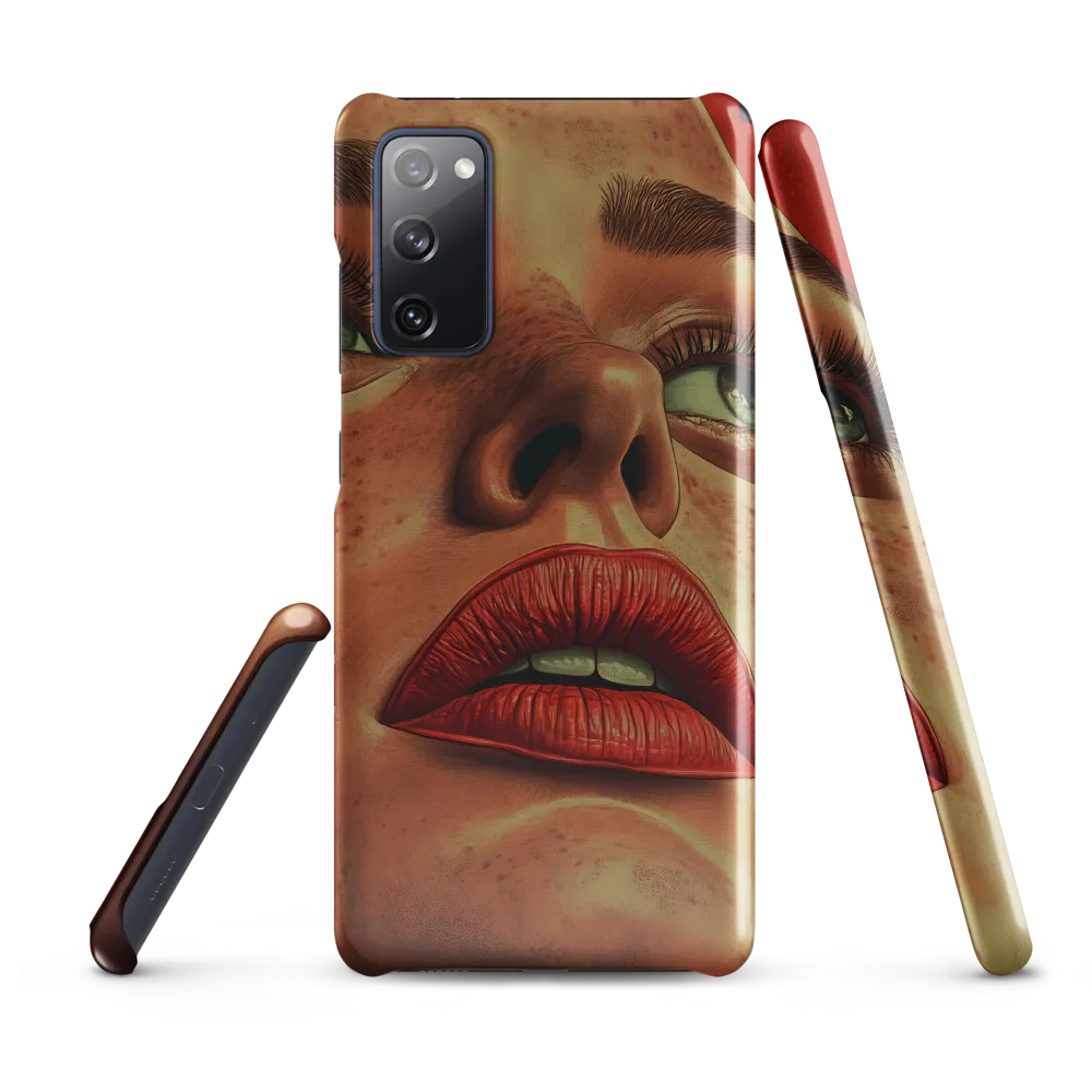 Red Intensity: A Portrait of Elegance