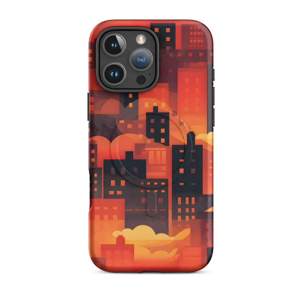 Radiance of the Urban Horizon | Phone Case |  16 Pro Max | MagSafe® Tough Case | Matte