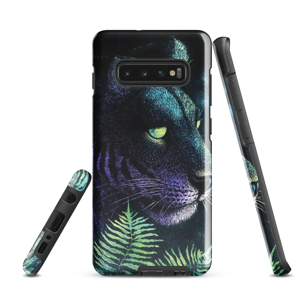 Gaze of the Mystic Tiger | Phone Case |  S10 Plus | Tough Case | Glossy