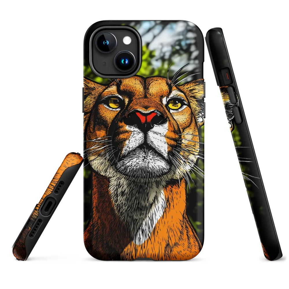 Regal Gaze: The Lioness in Focus