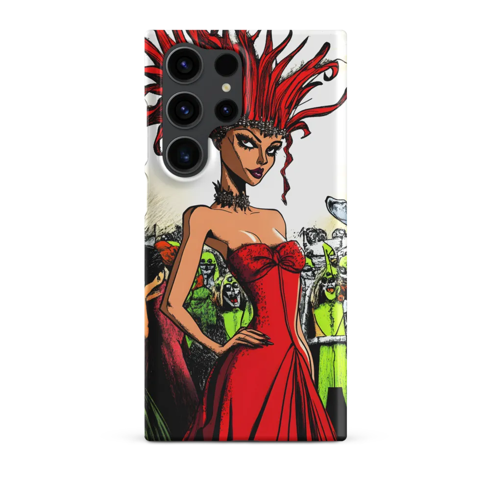 Fiery Elegance: A Fashion Statement