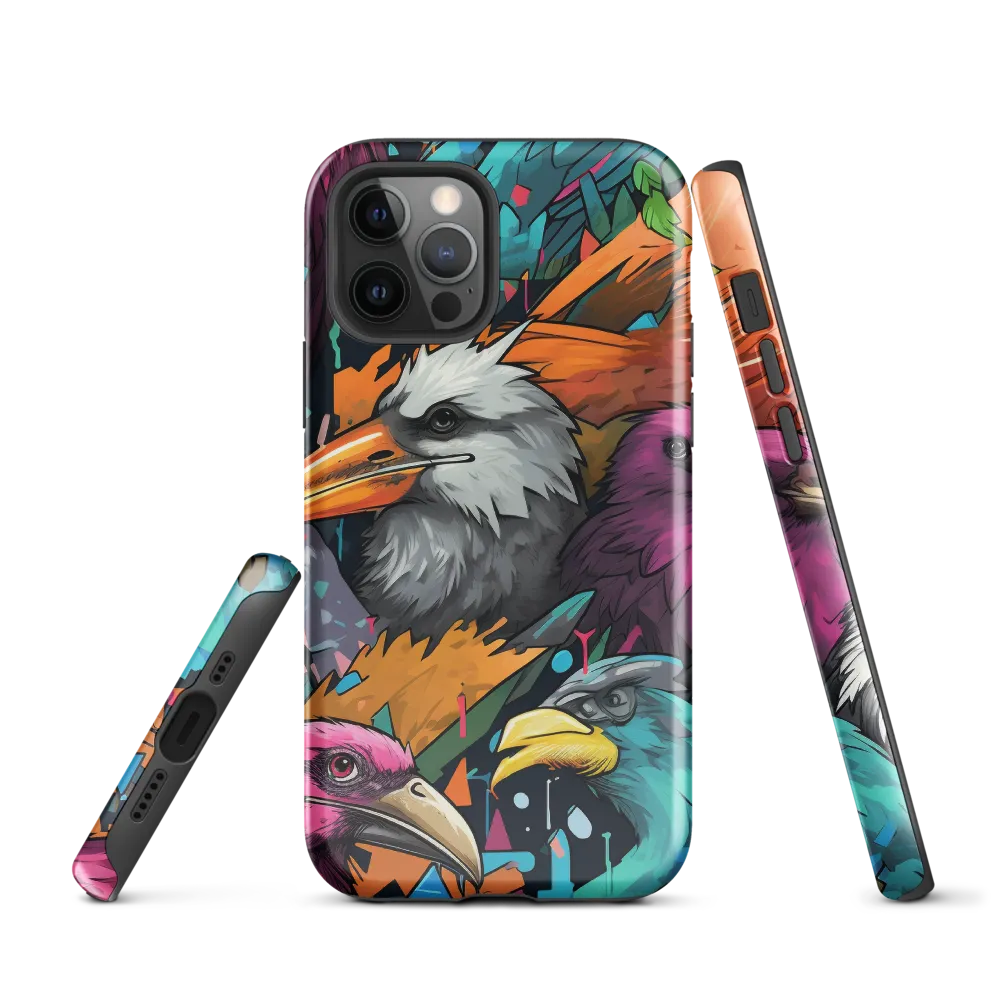 Avian Vortex: A Celebration of Color and Form