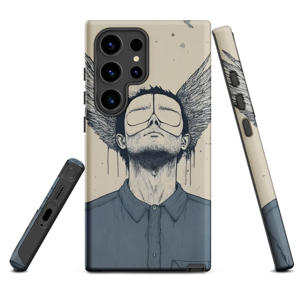 Wings of Reflection | Phone Case |  S24 Ultra | Tough Case | Matte