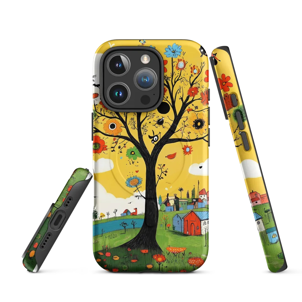 Whimsical Blooms of Life | Phone Case |  16 Pro | MagSafe® Tough Case | Matte