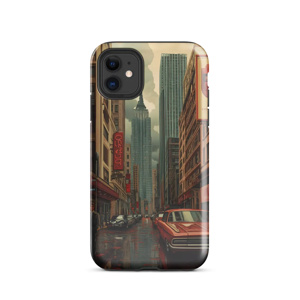 Nostalgic Cityscape: Reflections of a Forgotten Era