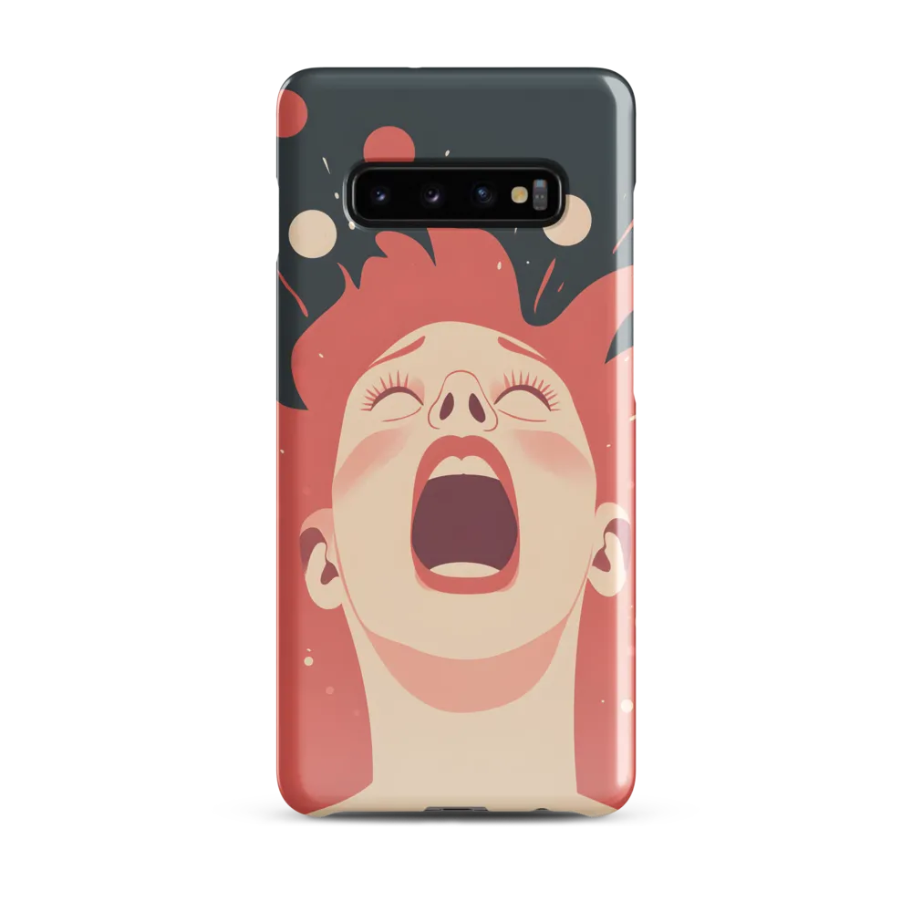 The Echo of Anguish | Phone Case |  S10 Plus | Snap Case | Glossy