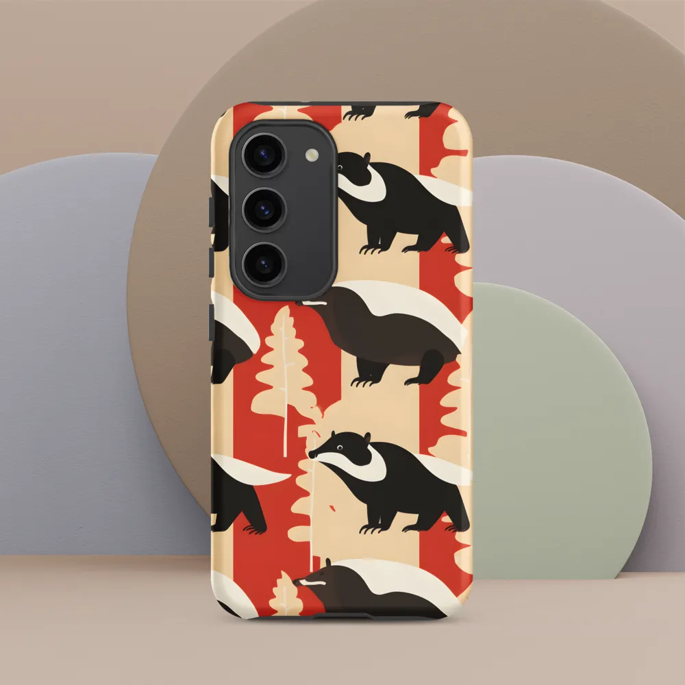 Wildlife Pattern: The Badger Tale
