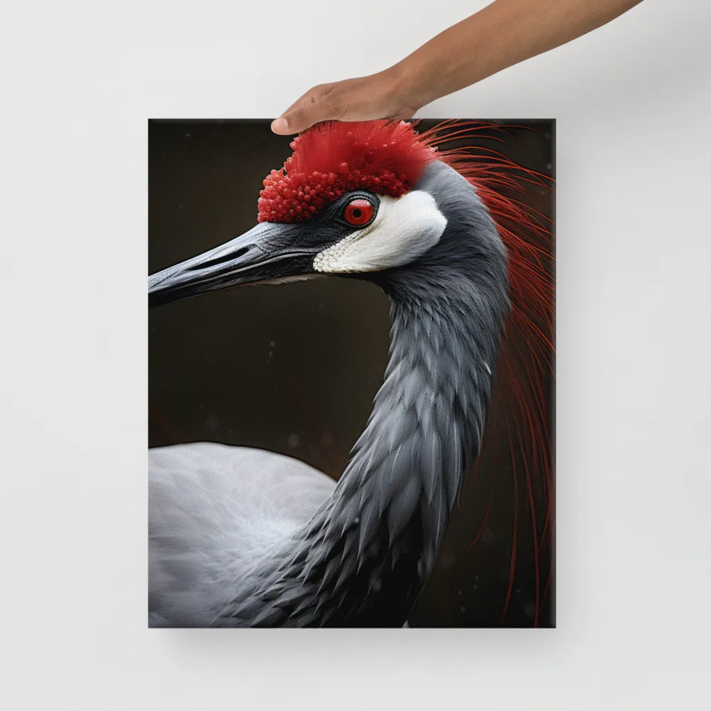 Ember-Crested Elegance