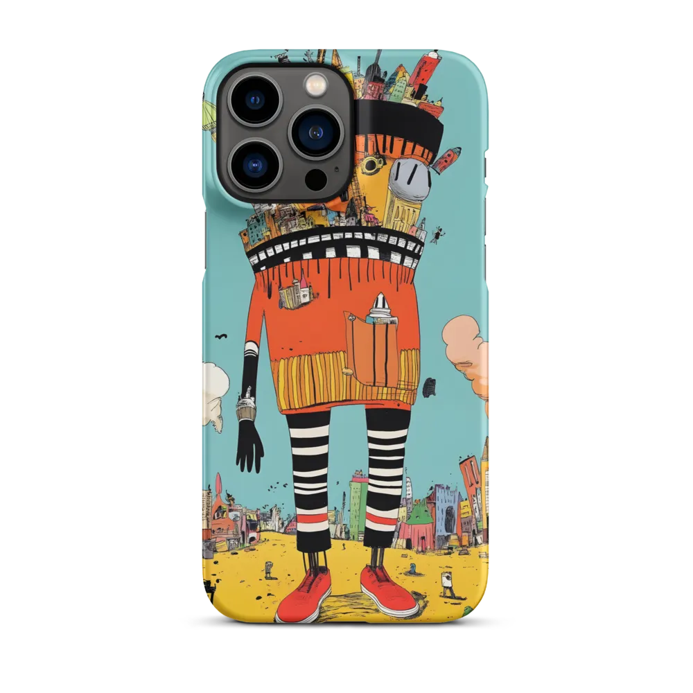 Urban Fantasia: A Whimsical Encounter | Phone Case |  13 Pro Max | Snap Case | Matte