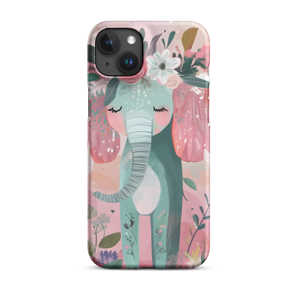 Whimsical Elephant in Bloom