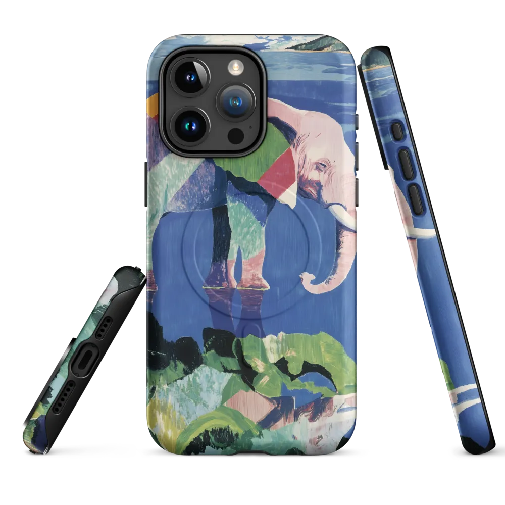 Serenity in Color: The Elephants of Reflection