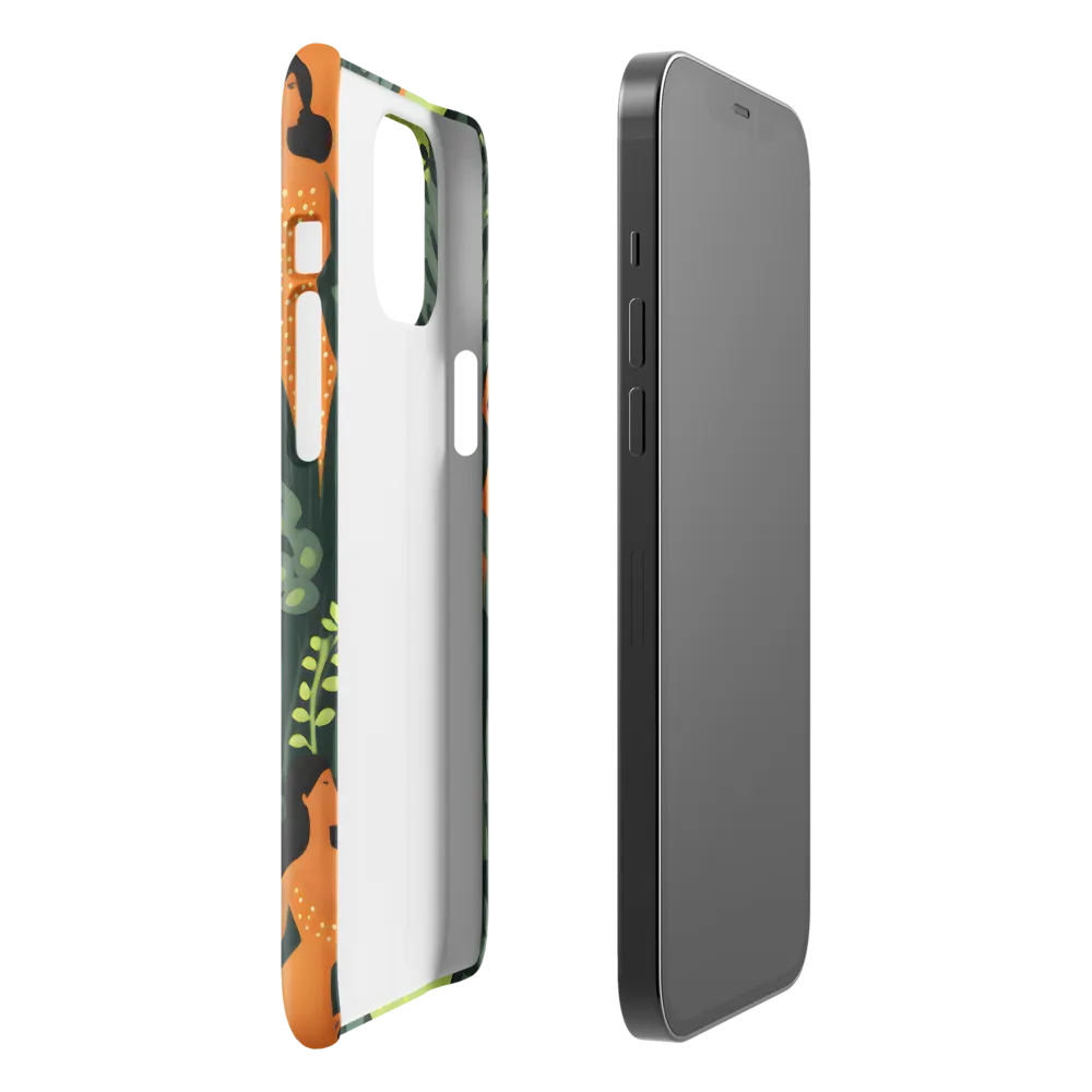 Playful Harmony in Patterns | Phone Case |  12 Pro Max | Snap Case | Glossy
