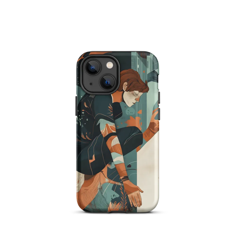 Harmony in Contemplation | Phone Case |  13 mini | Tough Case | Matte