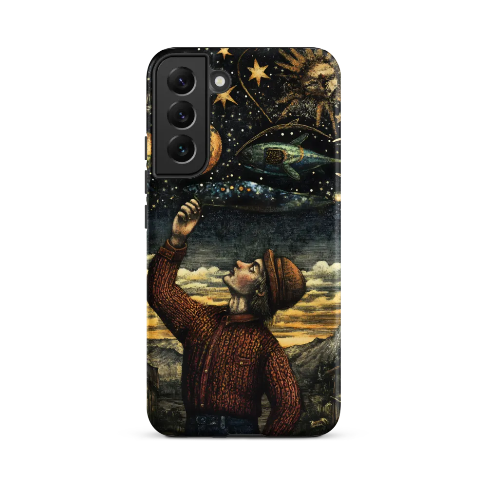 Cosmic Curiosity: A Journey Beyond Earth | Phone Case |  S22 Plus | Tough Case | Matte