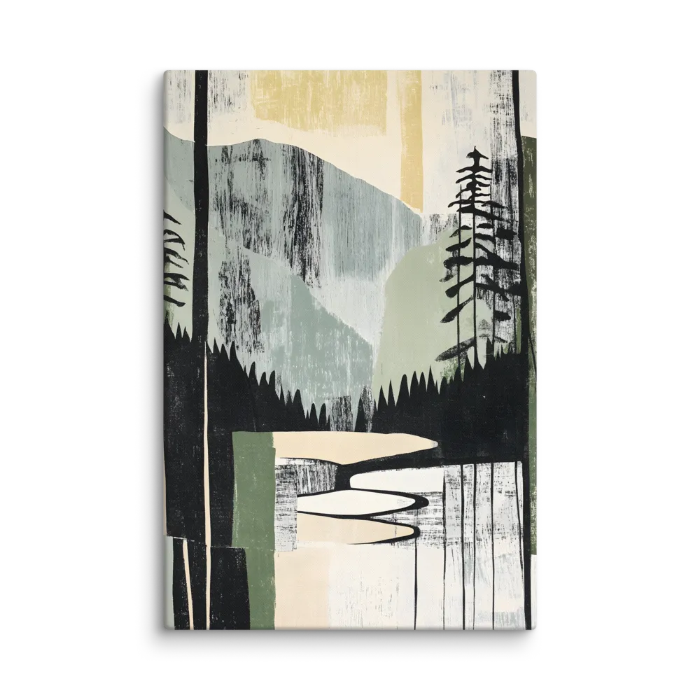 Abstract Harmony in Nature | Canvas | 32″×48″