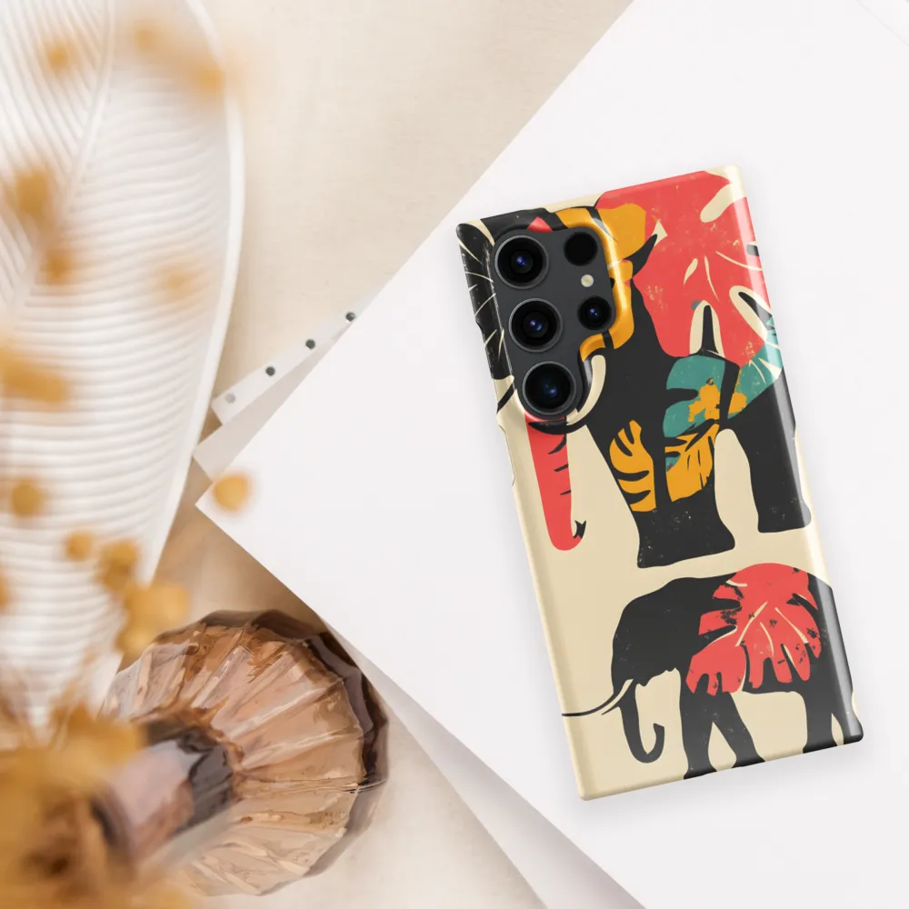 Tropical Elegance: The Elephant's Dance