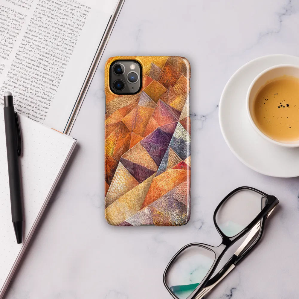 Geometric Warmth | Phone Case |  11 Pro Max | Snap Case | Glossy