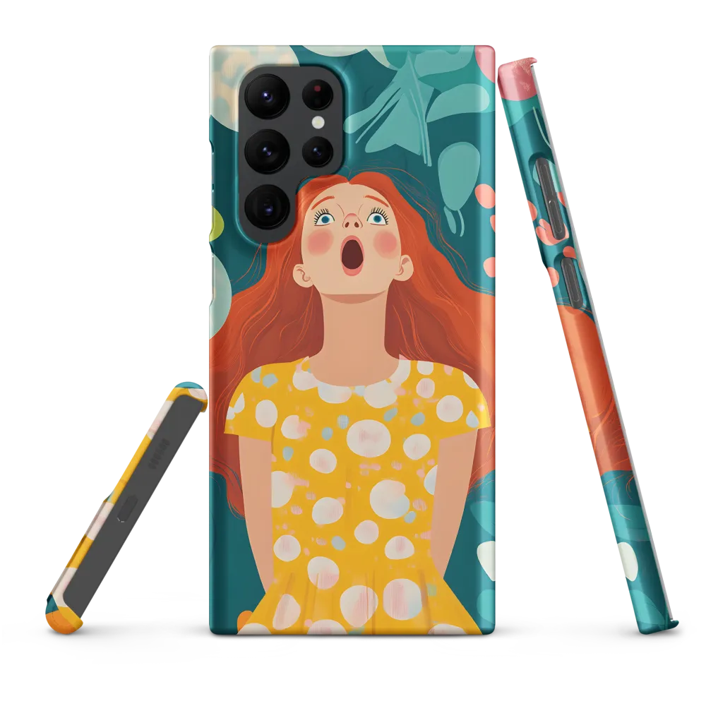 Joyful Expression | Phone Case |  S22 Ultra | Snap Case | Matte