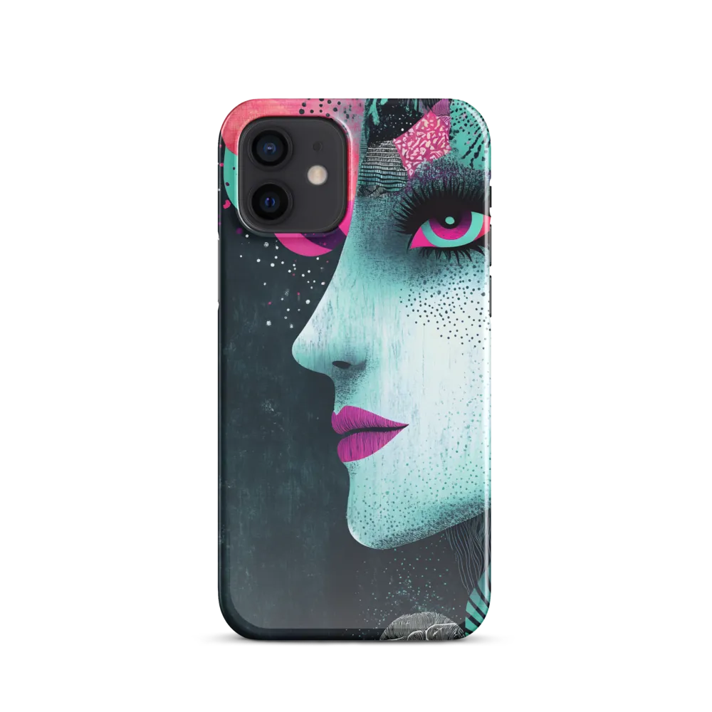 Mystical Beauty in Blue and Pink | Phone Case |  12 | Snap Case | Glossy