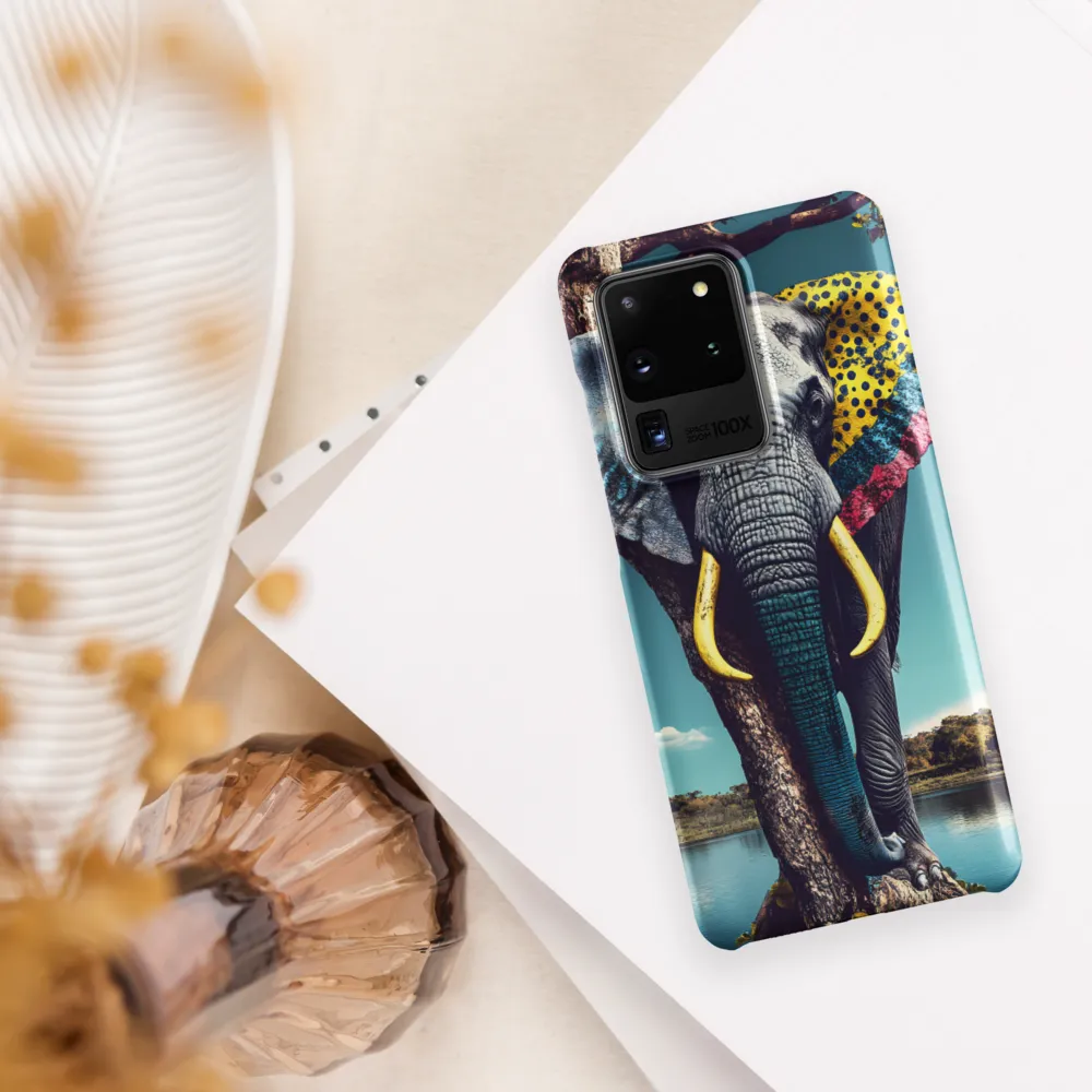 Playful Elegance: The Surreal Elephant