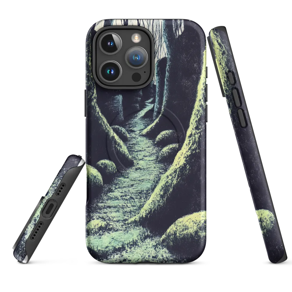 Whispers of the Tranquil Pathway | Phone Case |  16 Pro Max | MagSafe® Tough Case | Matte