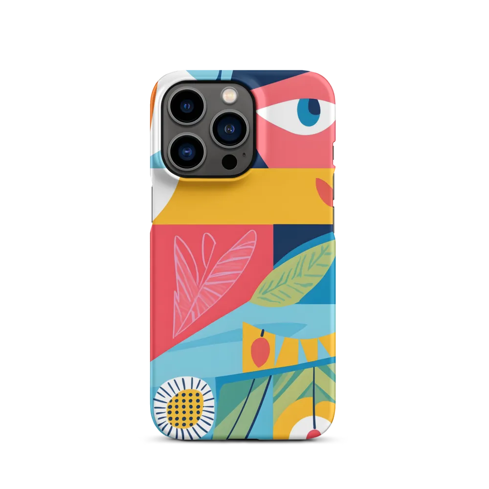 Vibrant Geometric Visage