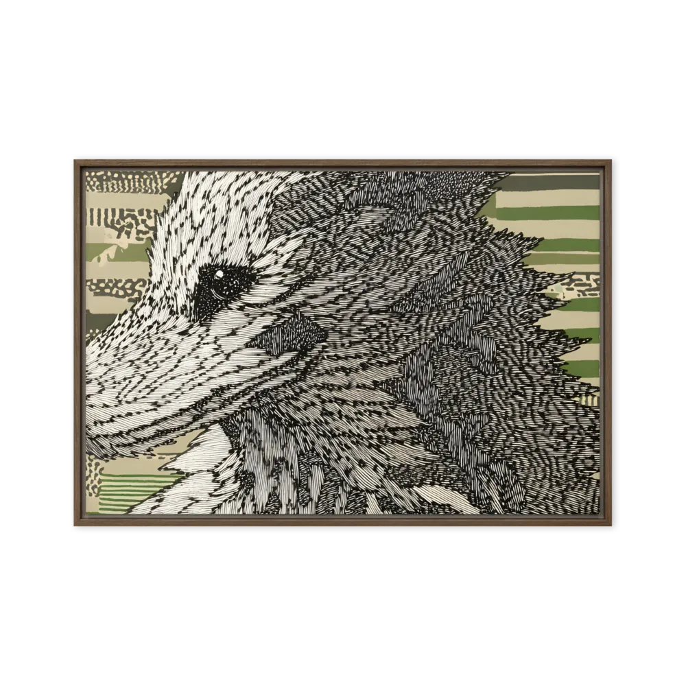 Reflections of the Forest | Canvas with Brown Frame | 20″×30″