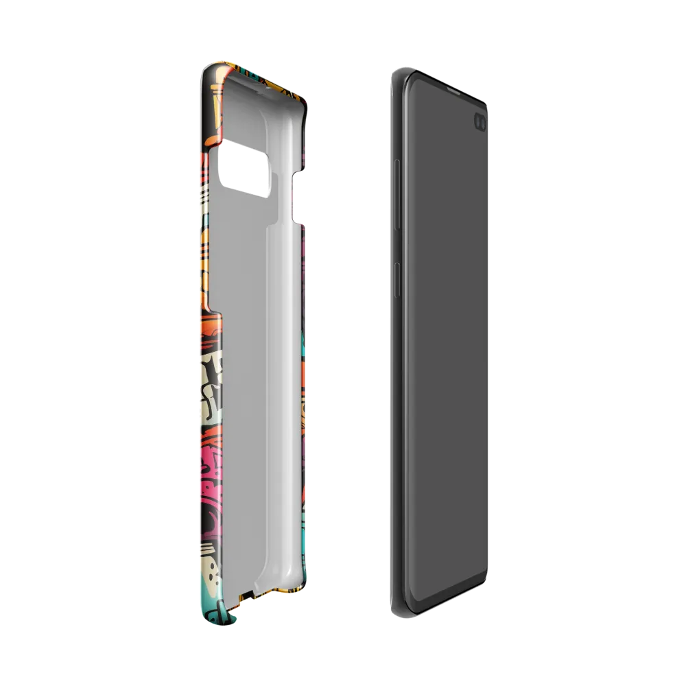 Vibrant Urban Surrealism | Phone Case |  S10 | Snap Case | Glossy
