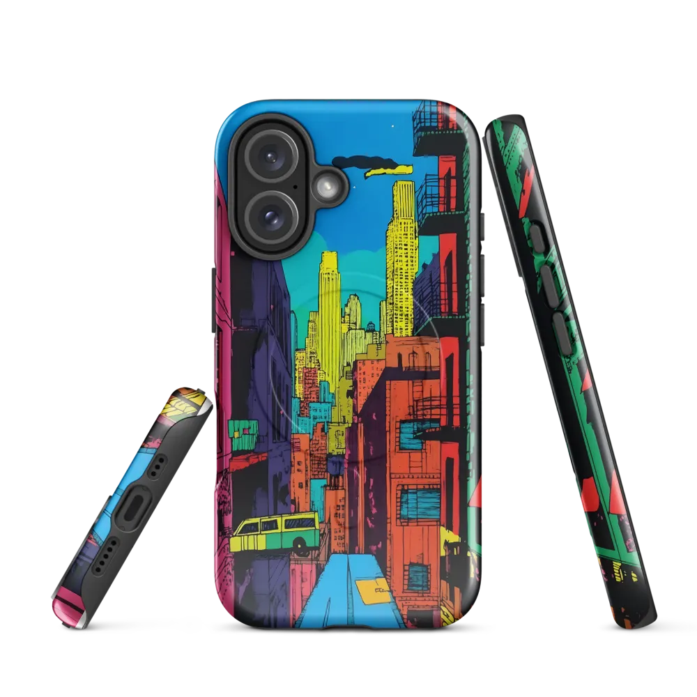 Urban Vibrance: A Pop Art Cityscape