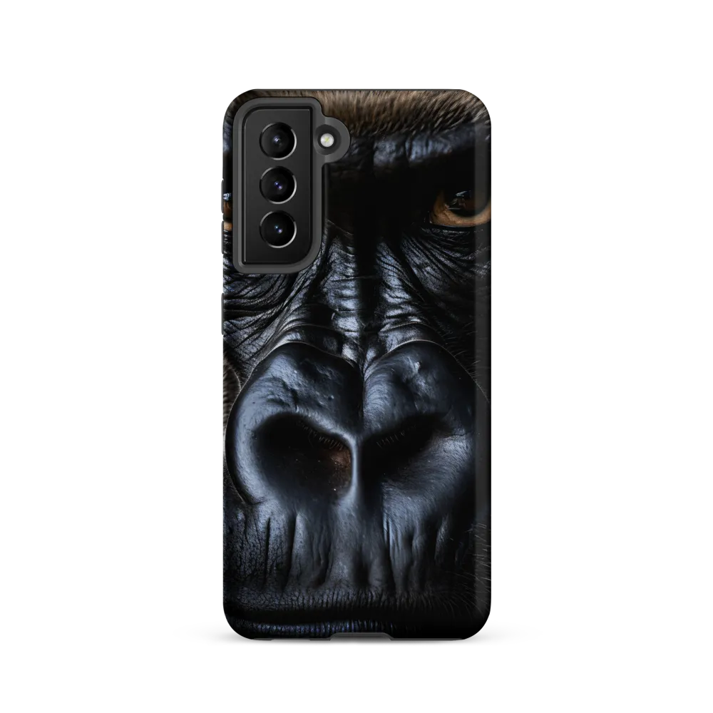 Gaze of the Wild: A Gorilla's Portrait