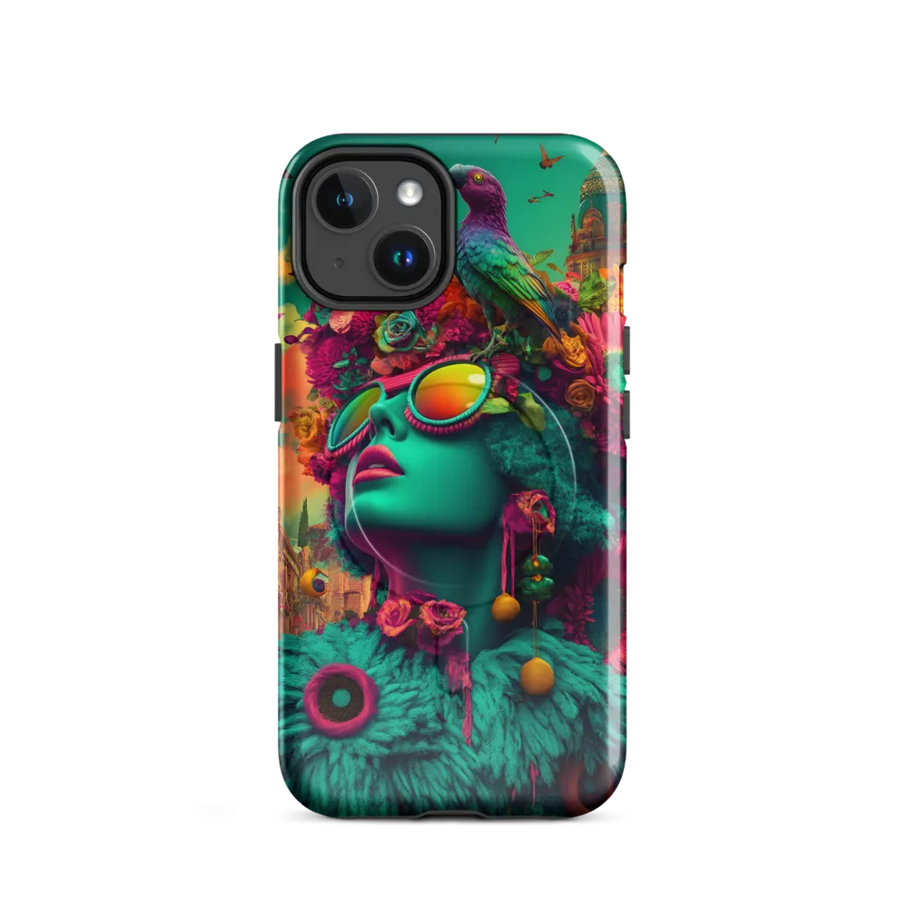 Whimsical Flora | Phone Case |  14 | MagSafe® Tough Case | Glossy