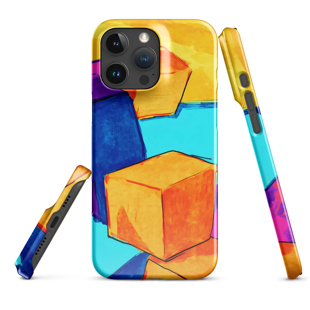 Playful Cubes in Vibrant Harmony