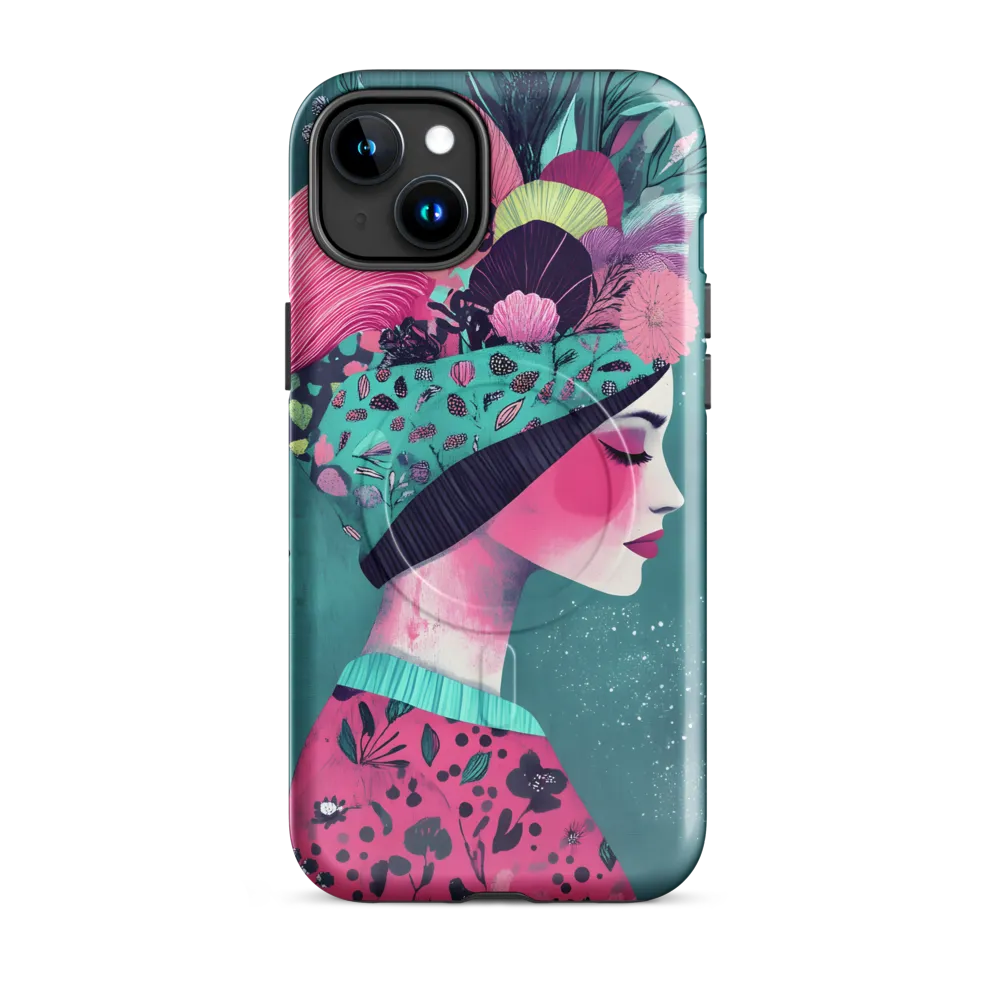 Whimsical Floral Portrait