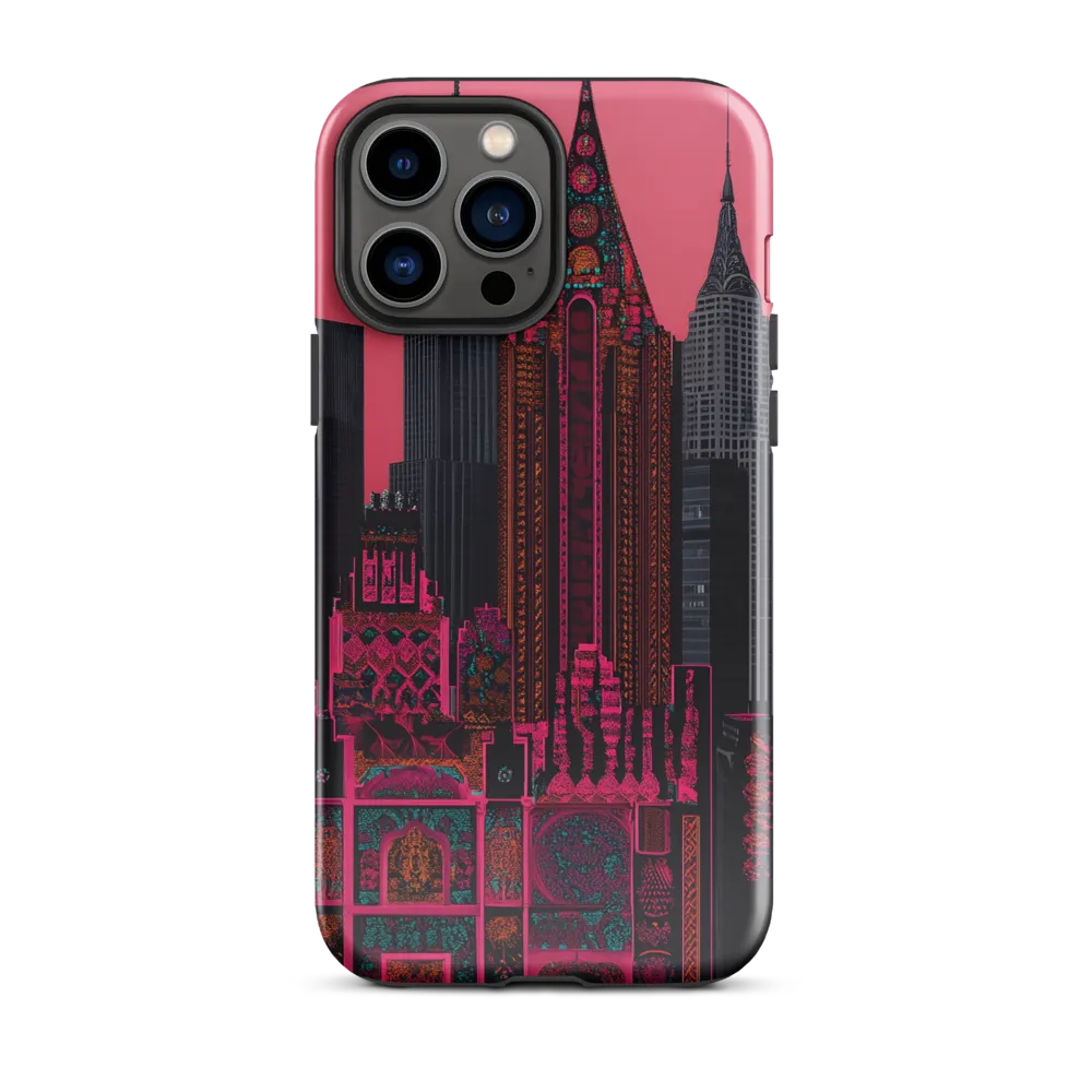 Urban Vibrance: A Digital Exploration of Skyscrapers