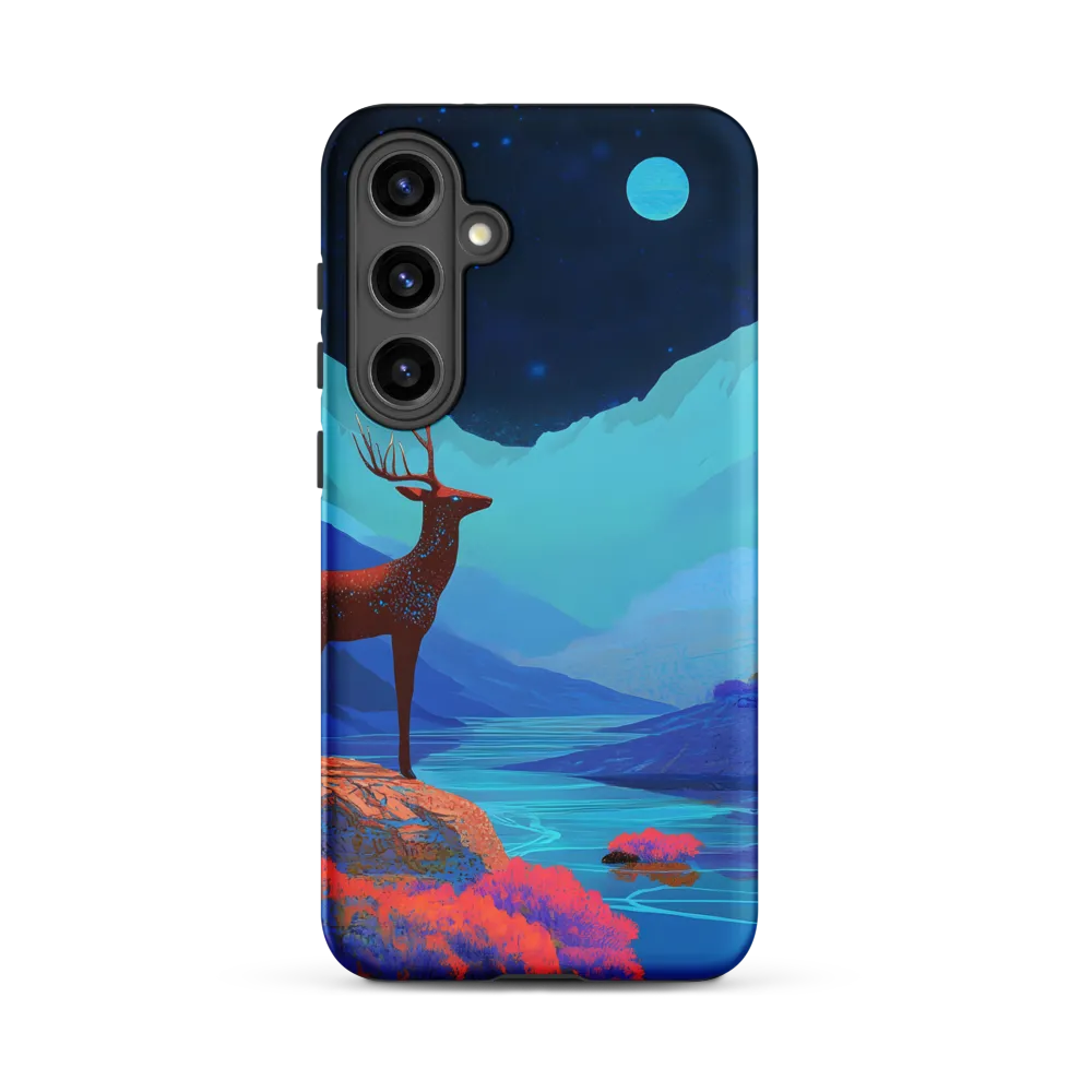 Cosmic Serenity: The Starlit Stag